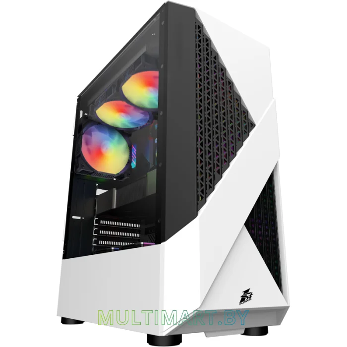 Корпус 1stPlayer Firerose F3-A (F3-A-WH-4F1)